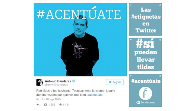 Twitter y Fundéu luchan por las tildes